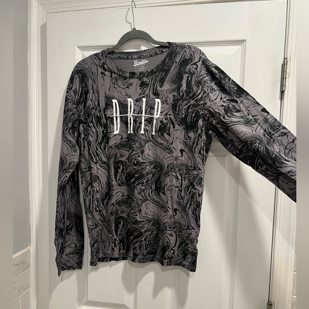 Brooklyn Cloth Men’s long sleeve “DRIP” shirt